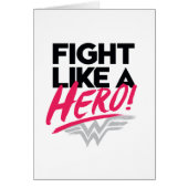 Wonder Woman - Fight Like A Hero (Front)