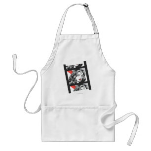 Wonder Woman Film Strip Adult Apron