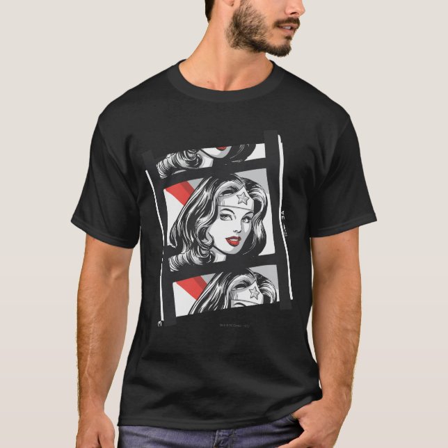 Wonder Woman Film Strip T-Shirt (Front)