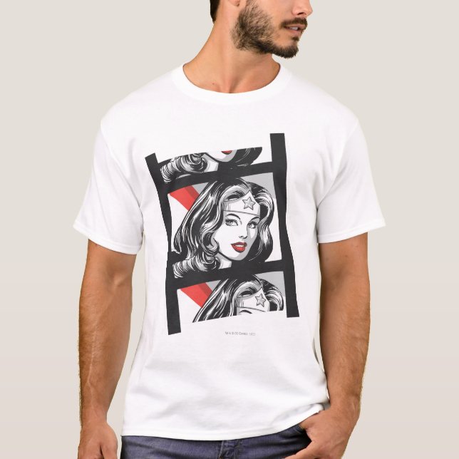 Wonder Woman Film Strip T-Shirt (Front)