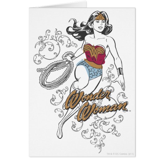 Wonder Woman Flourish Cards (Front)