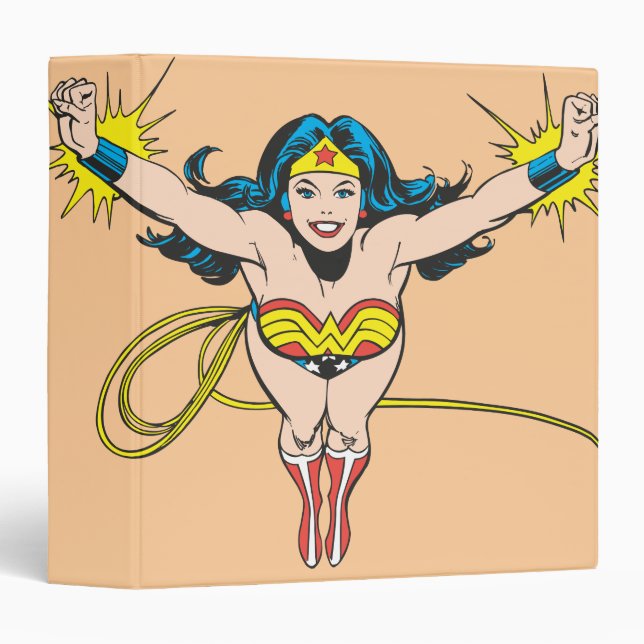 Wonder Woman Fly Forward Binder (Front/Spine)