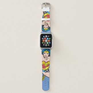 Wonder Woman Flying Forward Apple Watch Band