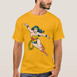 Wonder Woman Flying Forward T-Shirt