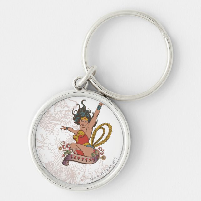 Wonder Woman Goddess Keychain (Front)