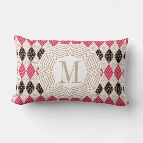 Wonder Woman Greek Pattern Lumbar Pillow