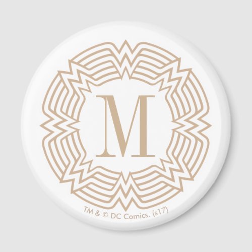 Wonder Woman Greek Pattern Magnet