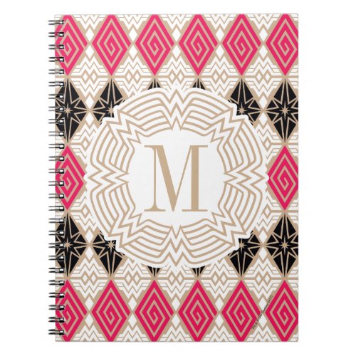 Wonder Woman Greek Pattern Notebook