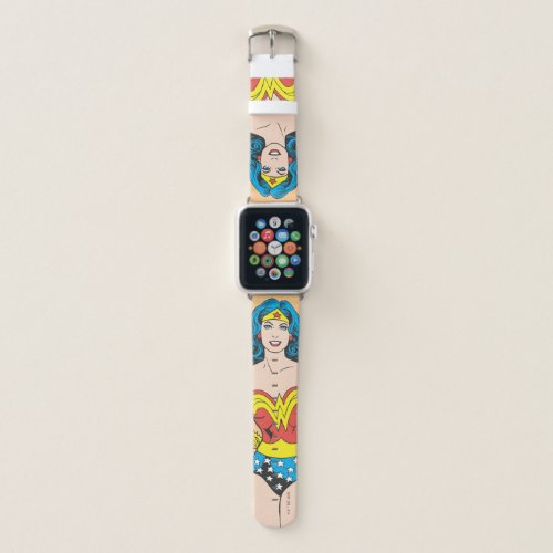 Wonder Woman Hands on Hips Apple Watch Band