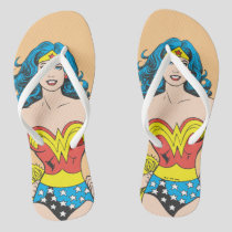 Wonder Woman Hands on Hips Flip Flops