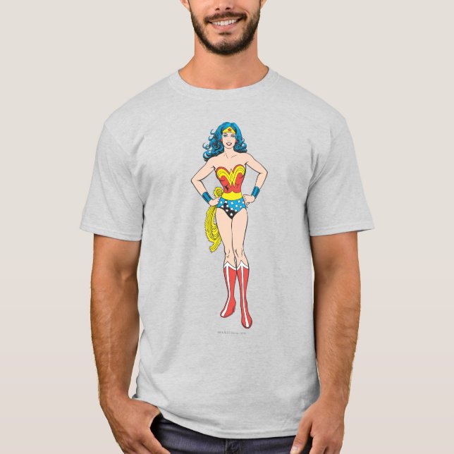 Wonder Woman Hands on Hips T-Shirt (Front)