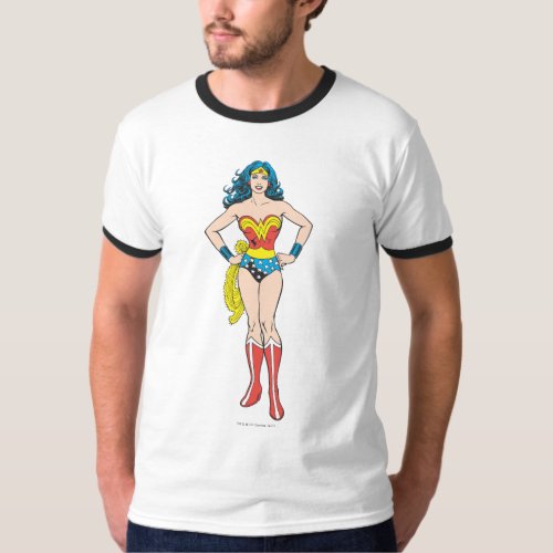 Wonder Woman Hands on Hips T_Shirt