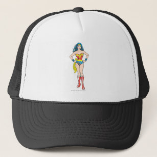 Wonder Woman Hands on Hips Trucker Hat