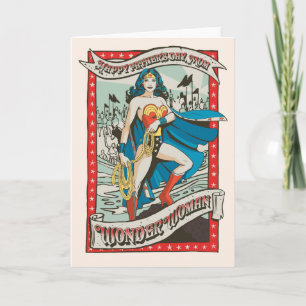 Wonder Woman   Happy Father's Day, Mom Card