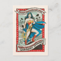 Wonder Woman | Happy Father's Day, Mom Card
