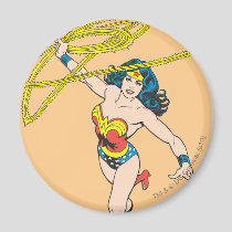 Wonder Woman Holds Lasso 2 Magnet