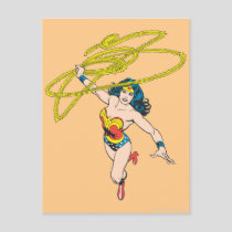 Wonder Woman Holds Lasso 2 Postcard