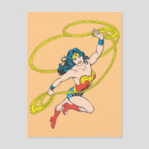 Wonder Woman Holds Lasso 3 Postcard