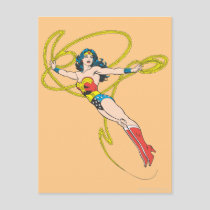 Wonder Woman Holds Lasso 4 Postcard