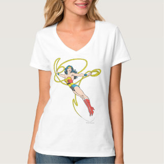 Wonder Woman Holds Lasso 4 T-Shirt