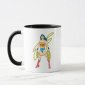 Wonder Woman Holds Lasso 5 Mug (Left)