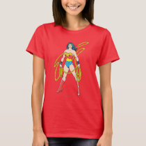 Wonder Woman Holds Lasso 5 T-Shirt