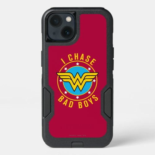 Wonder Woman _ I Chase Bad Boys iPhone 13 Case