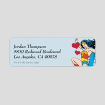 Wonder Woman | I'm Falling For You Valentine Label