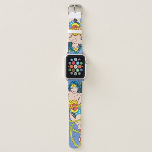 Wonder Woman in Lasso Apple Watch Band