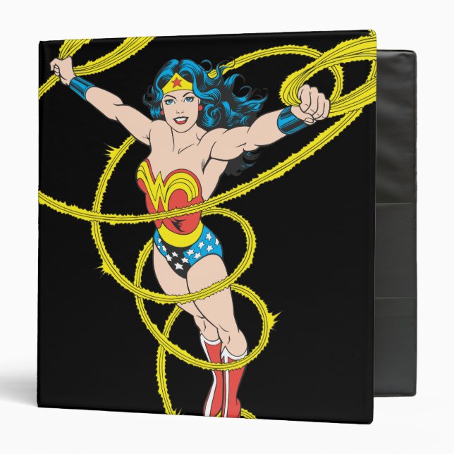 Wonder Woman in Lasso Binder (Front/Inside)