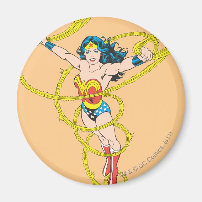 Wonder Woman in Lasso Magnet (Front)