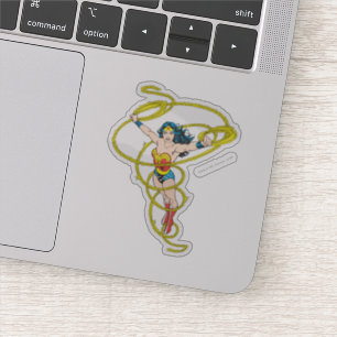 Wonder Woman in Lasso Sticker