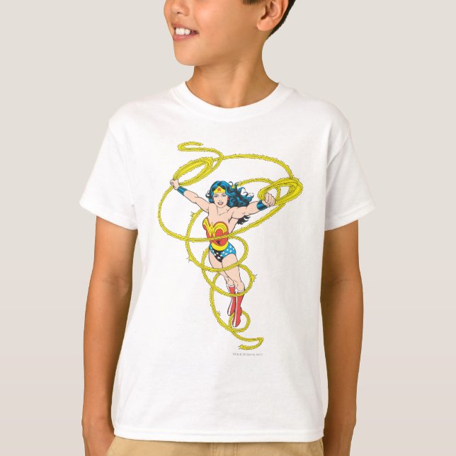 Wonder Woman in Lasso T-Shirt (Front)