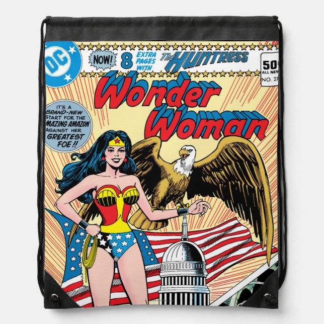 Wonder Woman Issue #272 Drawstring Bag (Front)