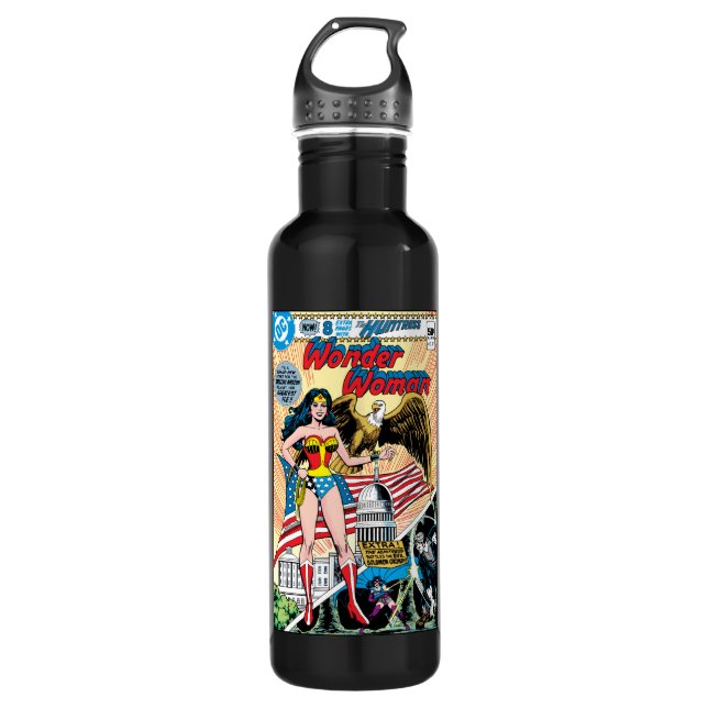 Wonder Woman Issue #272 Stainless Steel Water Bottle (Front)