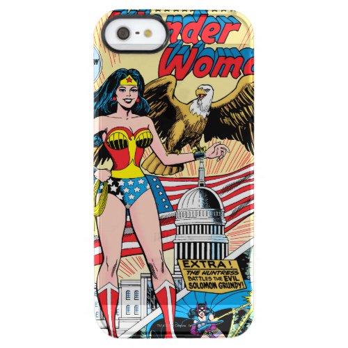 Wonder Woman Issue 272 Clear iPhone SE55s Case