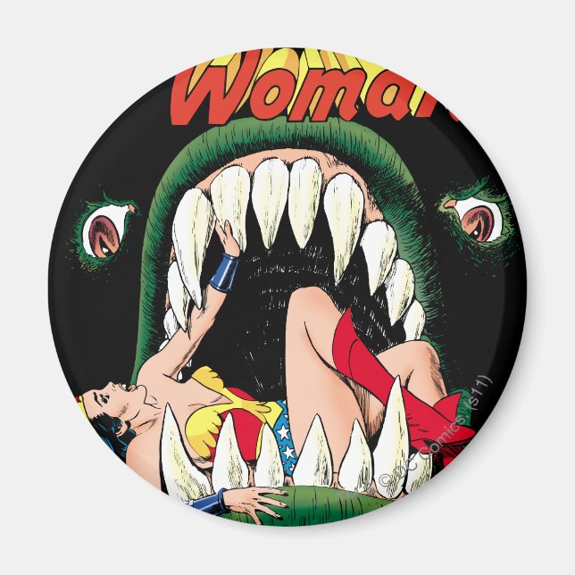 Wonder Woman Jaws Magnet (Front)