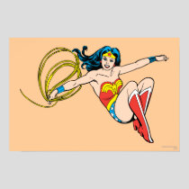 Wonder Woman Jumping Poster