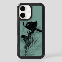 Wonder Woman Landing Foliage Graphic iPhone 16 Case