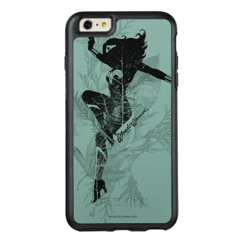 Wonder Woman Landing Foliage Graphic OtterBox iPhone 66s Plus Case