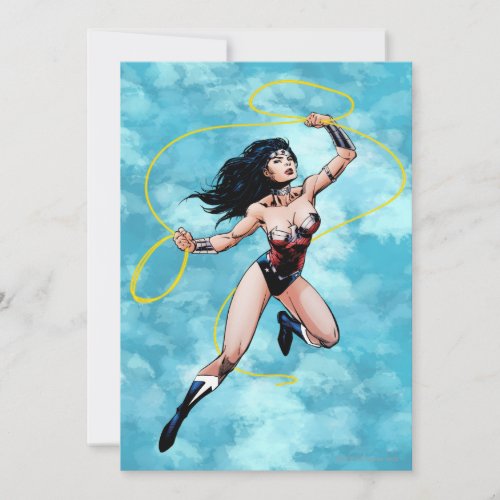 Wonder Woman &amp; Lasso of Truth Personalized Invite
