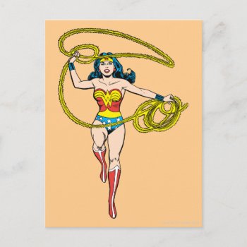 Wonder Woman Lasso Over Head Postcard by wonderwoman at Zazzle