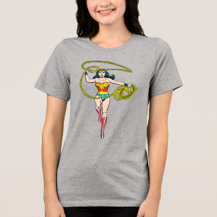 Wonder Woman Lasso over Head Tri-Blend Shirt
