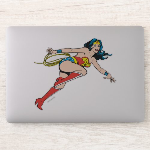 Wonder Woman Leap Right Sticker