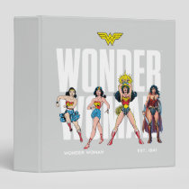 Wonder Woman Legends Forever Graphic 3 Ring Binder