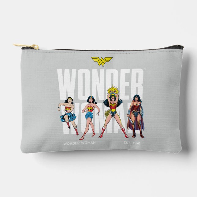 Wonder Woman Legends Forever Graphic Accessory Pouch (Front)