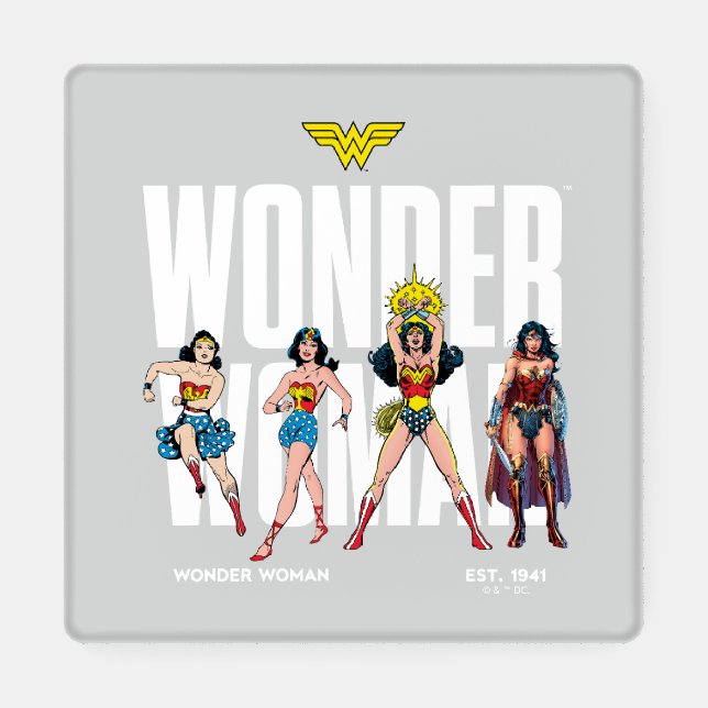 Wonder Woman Legends Forever Graphic Coaster Set (Single)