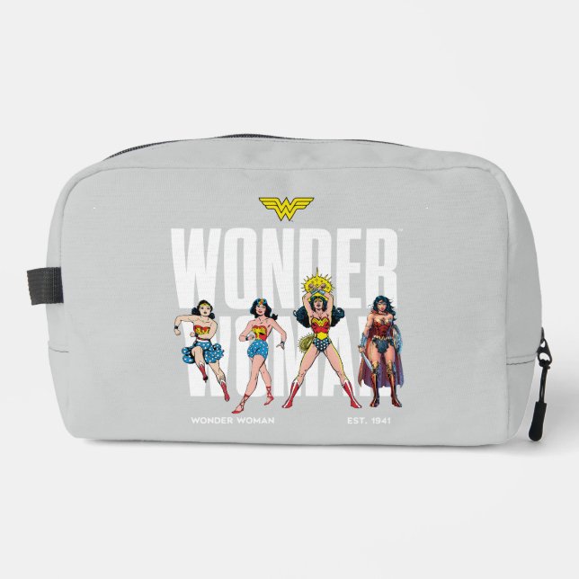 Wonder Woman Legends Forever Graphic Dopp Kit (Front)