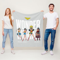 Wonder Woman Legends Forever Graphic Fleece Blanket