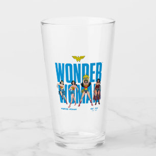 Wonder Woman Legends Forever Graphic Glass